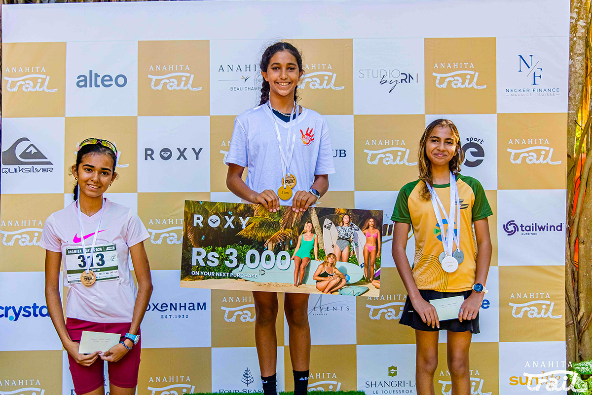 Podium 5km femmes
