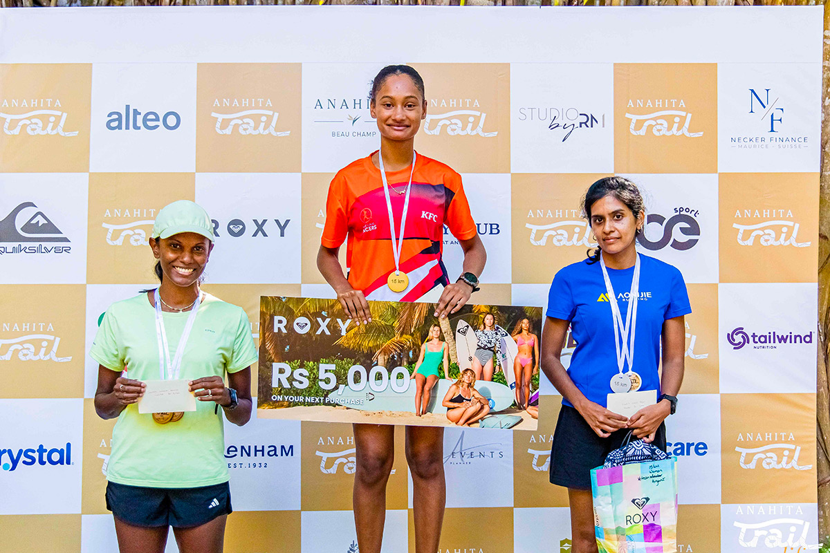 Podium 15km femmes