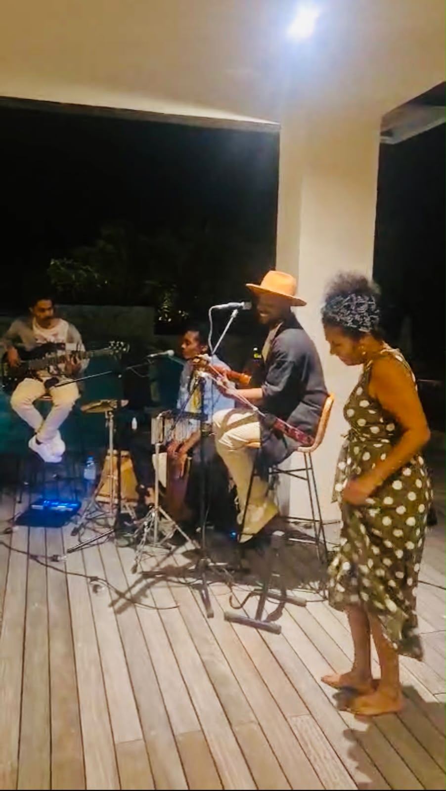 Kiltir Lakaz Experians, musique live