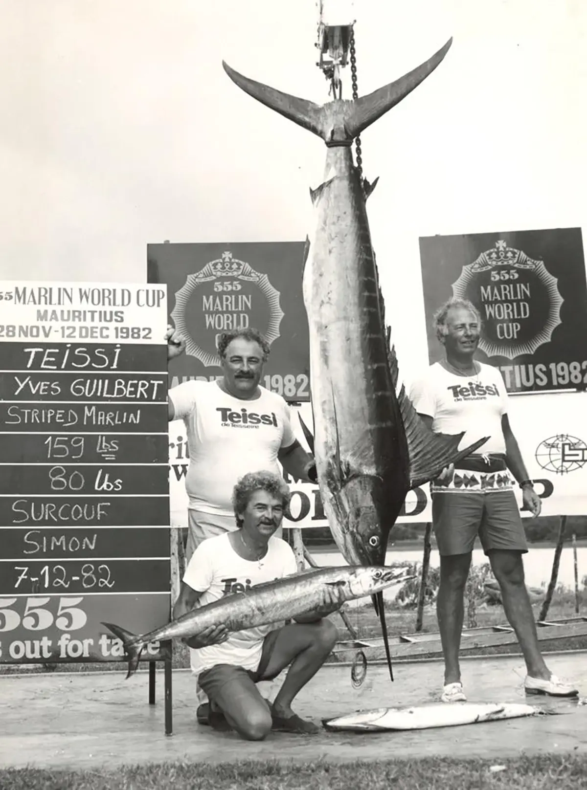 Vainqueurs Marlin World Cup 1982